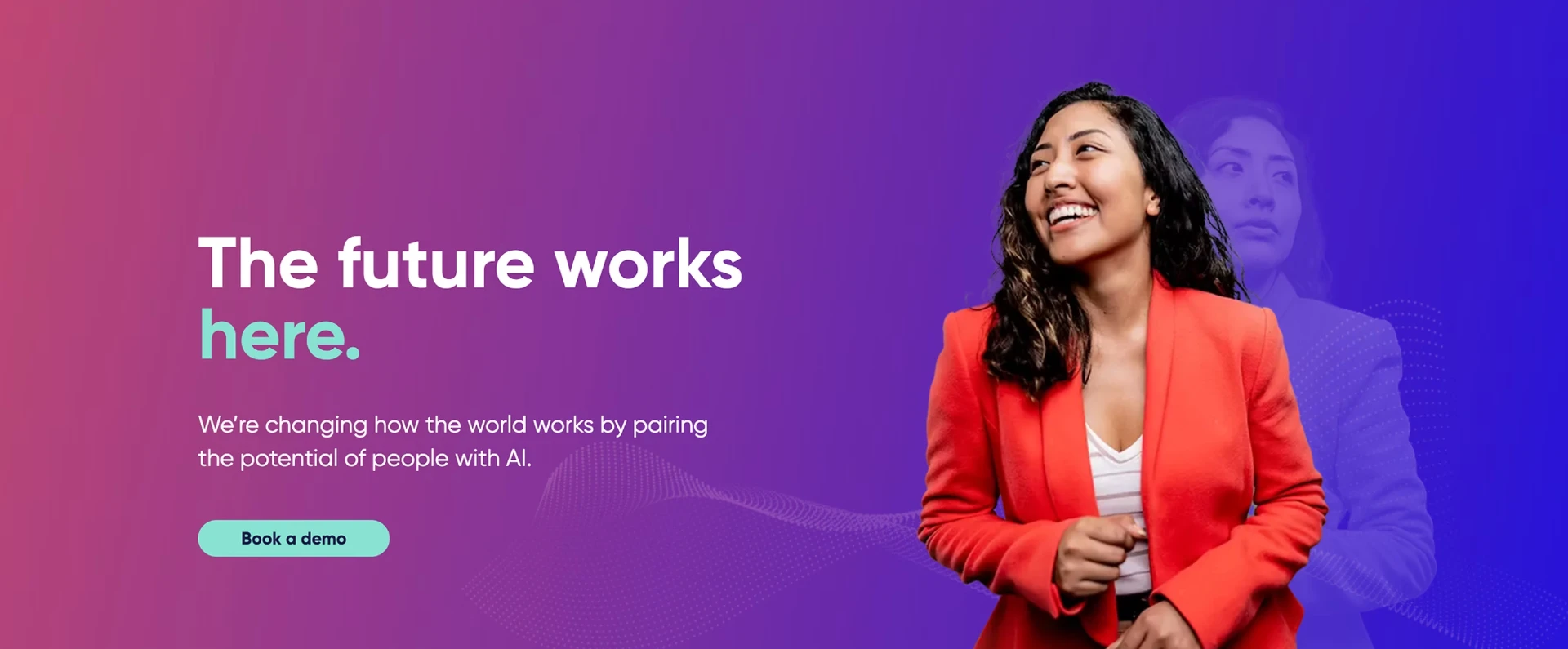 Eightfold AI brand campaign: the future works here